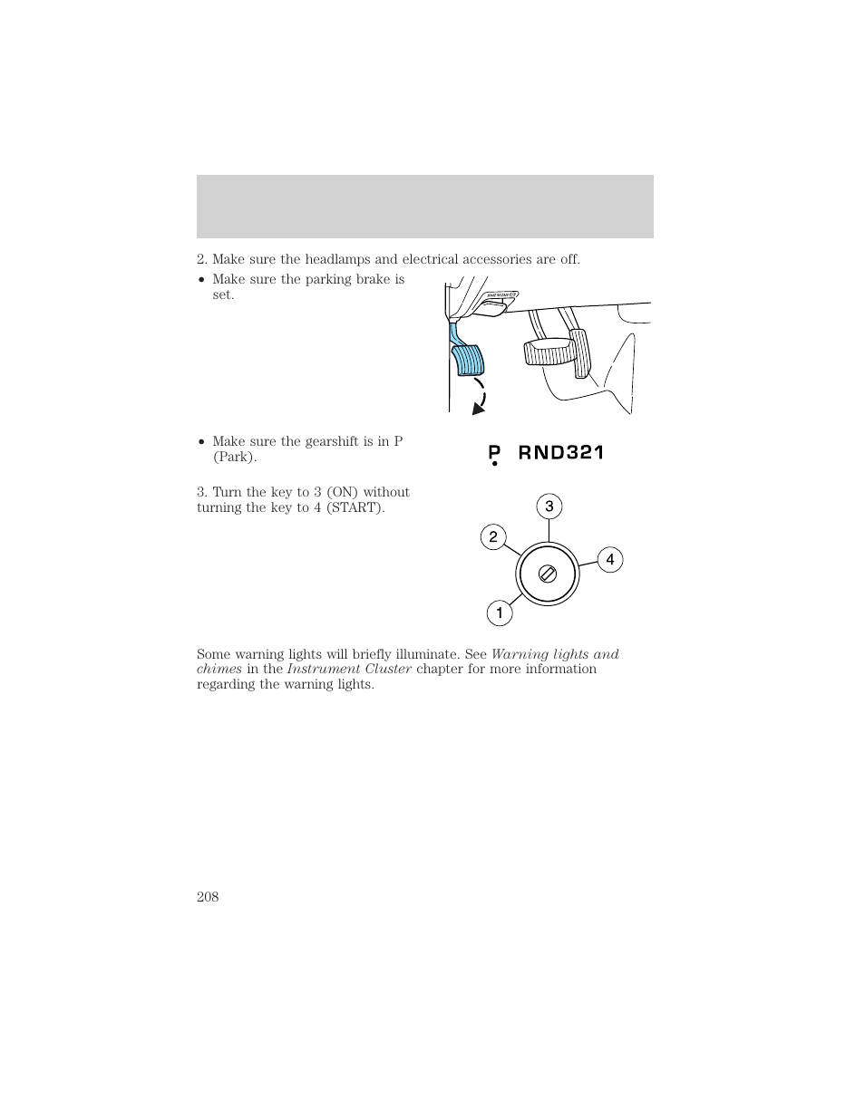 Driving | FORD 2006 Explorer v.1 User Manual | Page 208 / 328