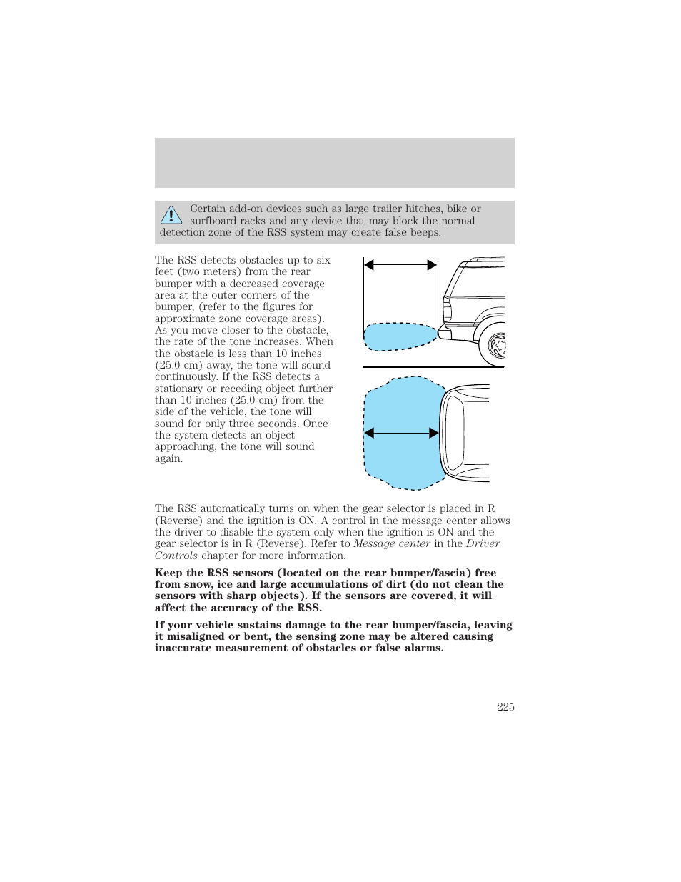 Driving | FORD 2006 Explorer v.1 User Manual | Page 225 / 328