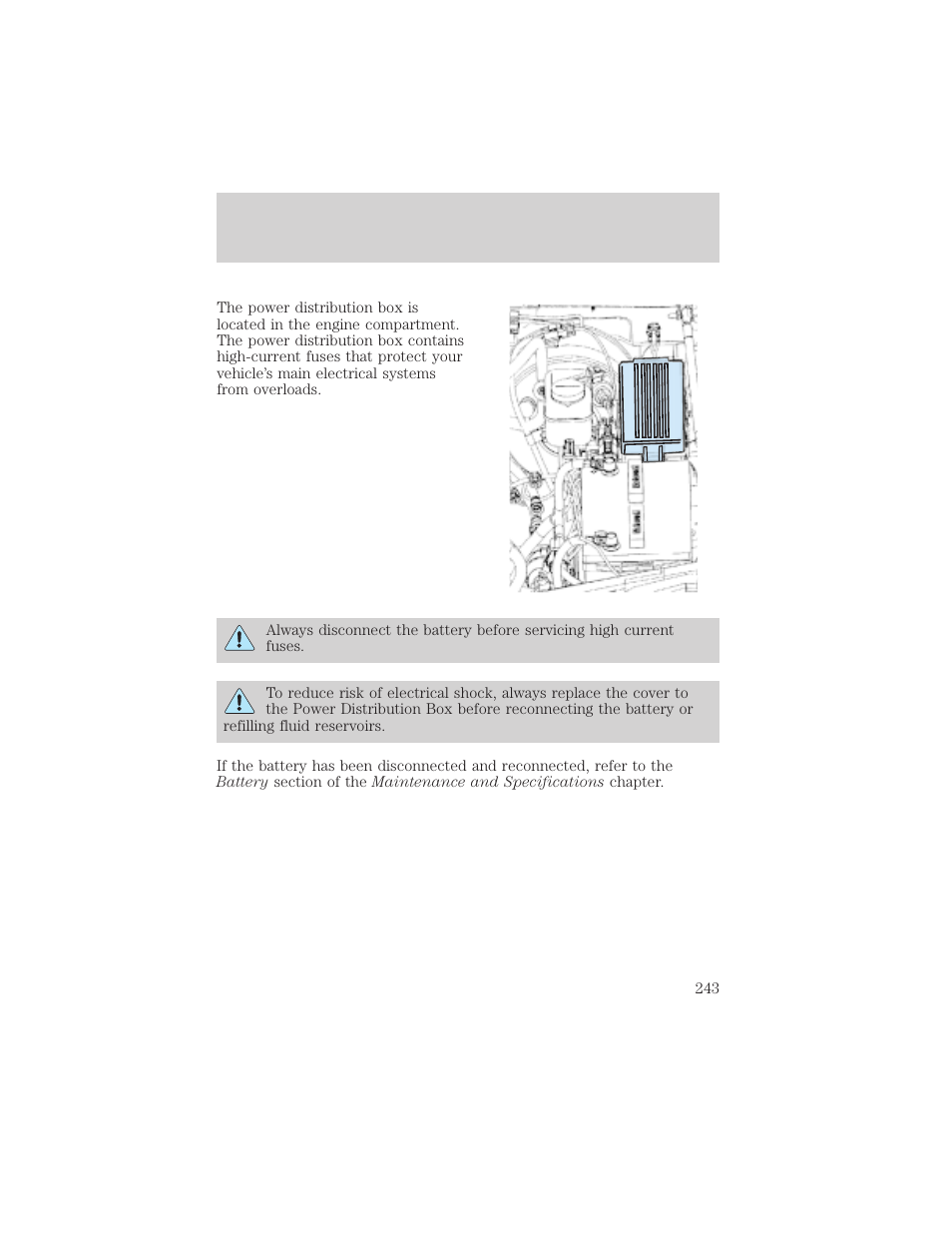 Roadside emergencies | FORD 2006 Explorer v.1 User Manual | Page 243 / 328