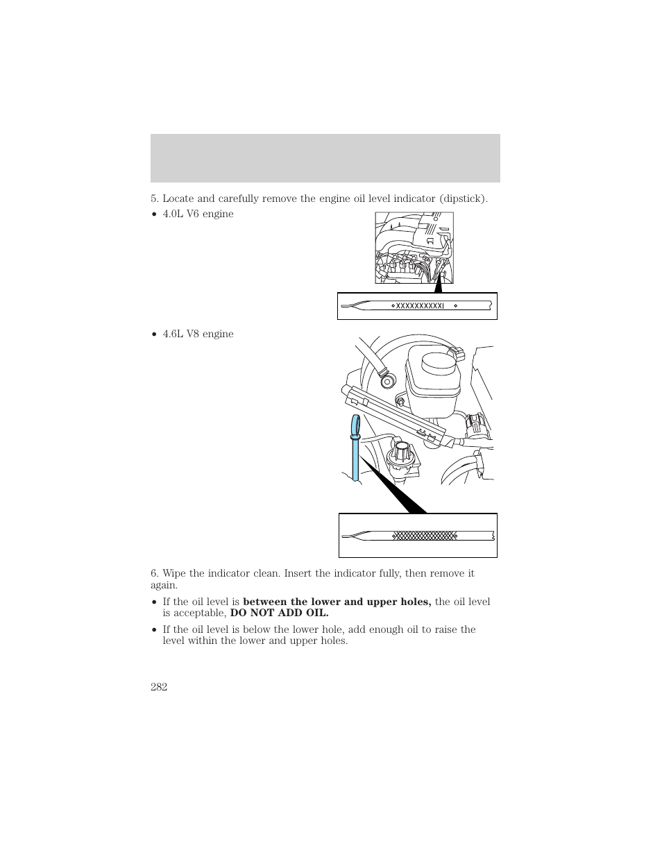 Maintenance and specifications | FORD 2006 Explorer v.1 User Manual | Page 282 / 328