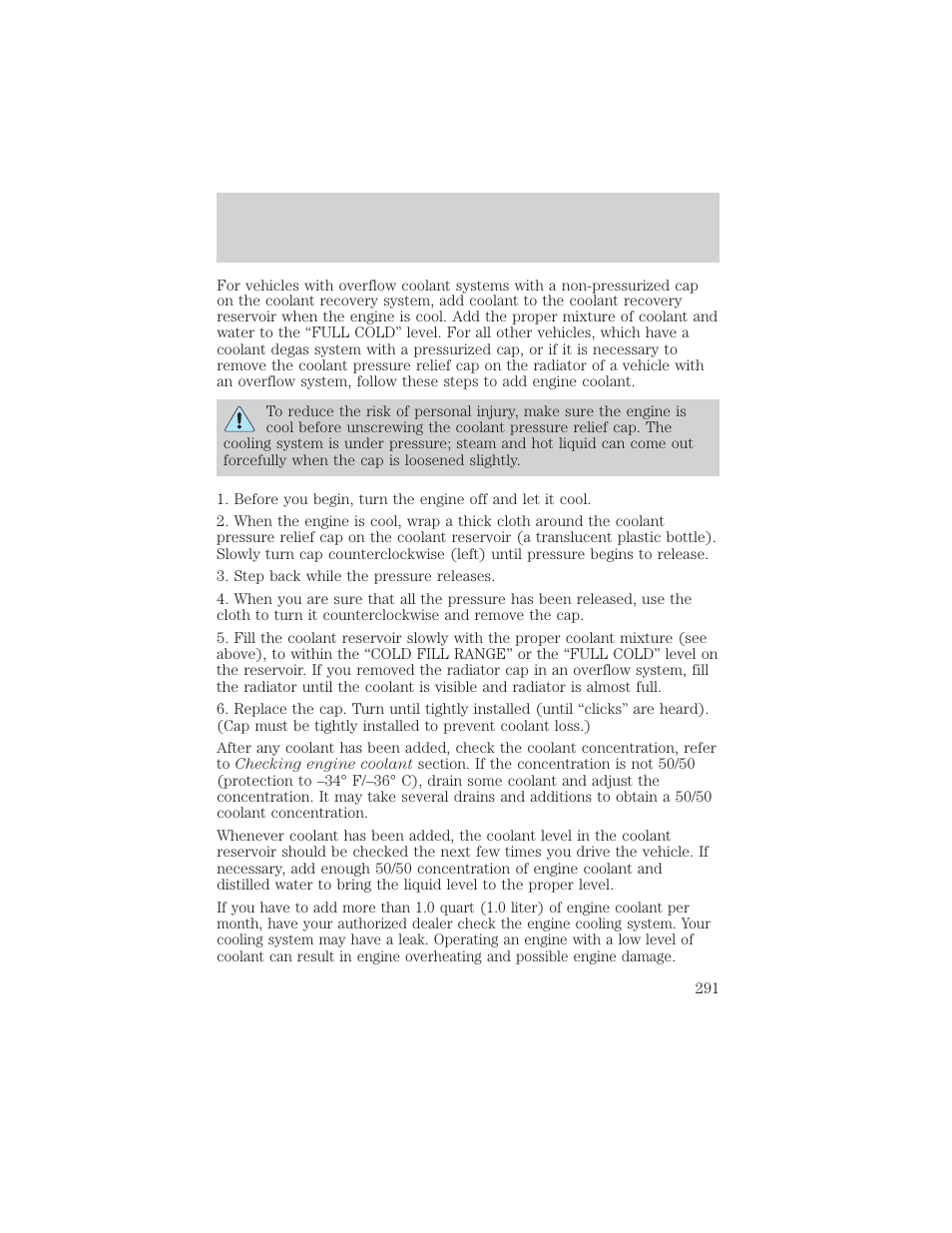Maintenance and specifications | FORD 2006 Explorer v.1 User Manual | Page 291 / 328