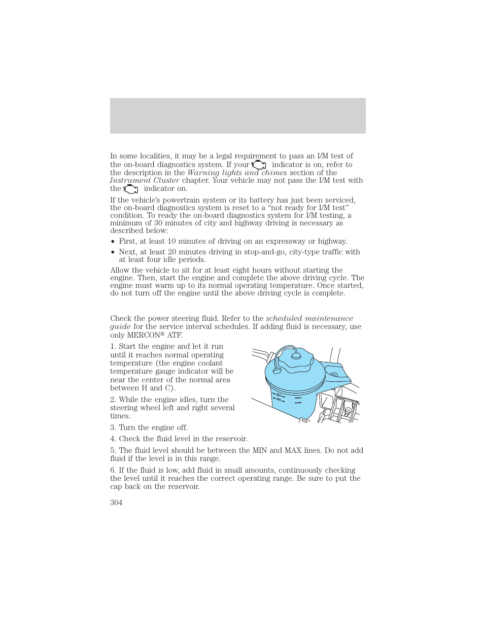 Maintenance and specifications | FORD 2006 Explorer v.1 User Manual | Page 304 / 328