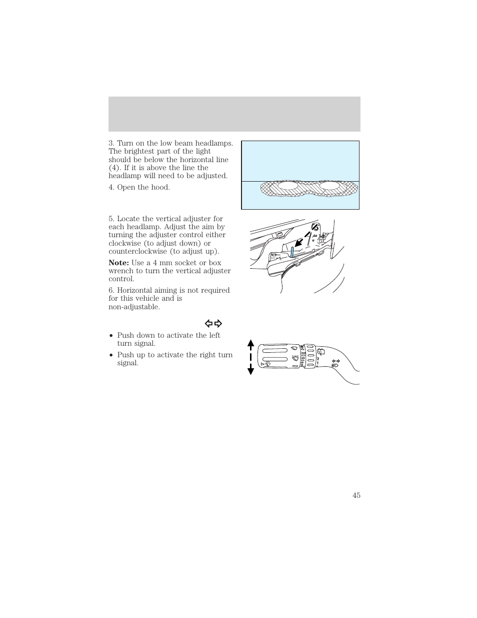 Lights | FORD 2006 Explorer v.1 User Manual | Page 45 / 328