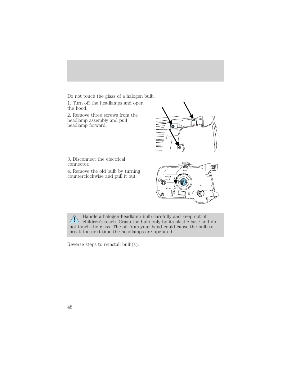 Lights | FORD 2006 Explorer v.1 User Manual | Page 48 / 328