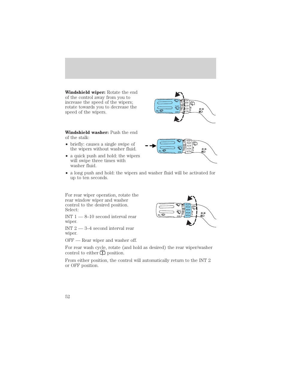 Driver controls | FORD 2006 Explorer v.1 User Manual | Page 52 / 328