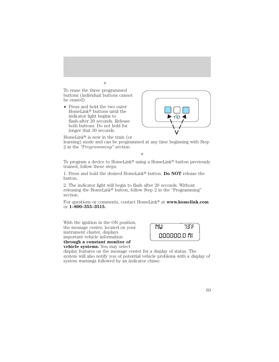 Driver controls | FORD 2006 Explorer v.1 User Manual | Page 69 / 328