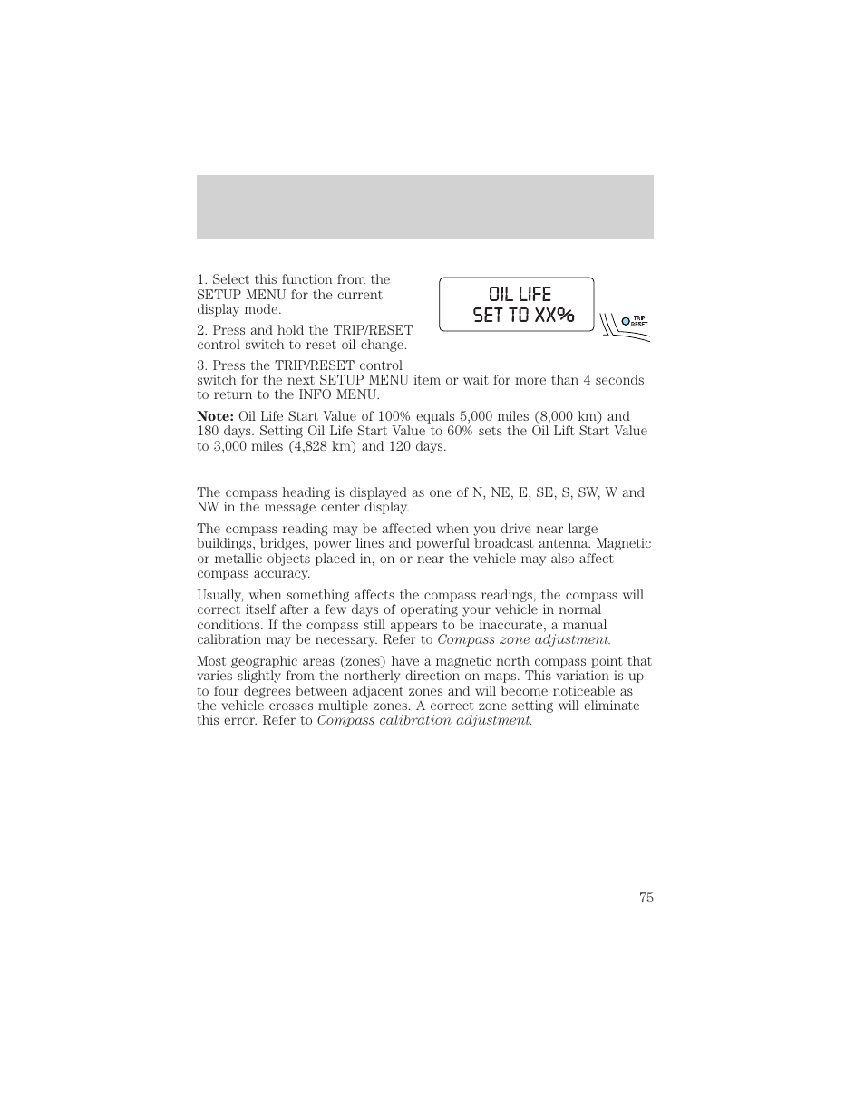 Driver controls | FORD 2006 Explorer v.1 User Manual | Page 75 / 328