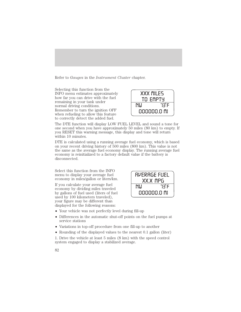 Driver controls | FORD 2006 Explorer v.1 User Manual | Page 82 / 328