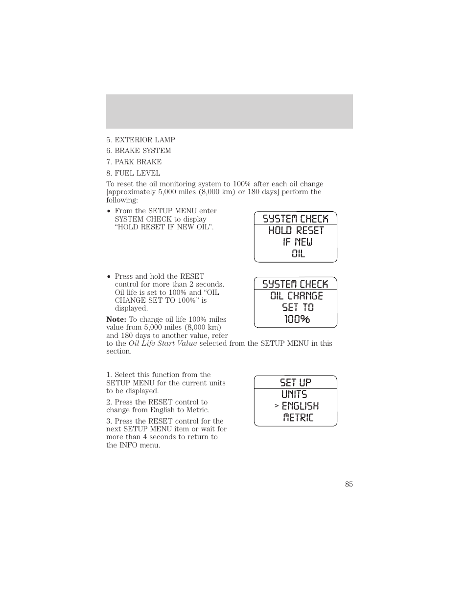 Driver controls | FORD 2006 Explorer v.1 User Manual | Page 85 / 328