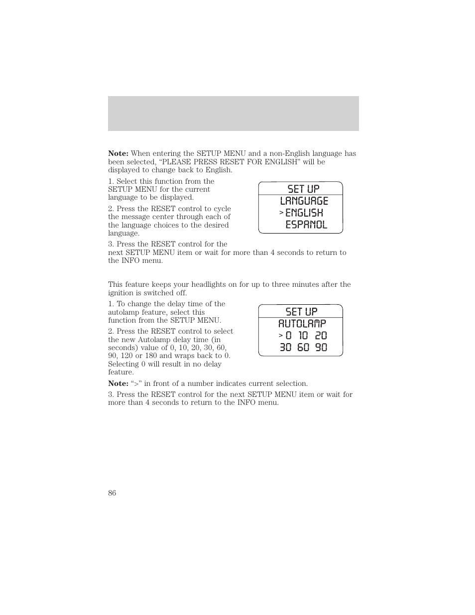 Driver controls | FORD 2006 Explorer v.1 User Manual | Page 86 / 328