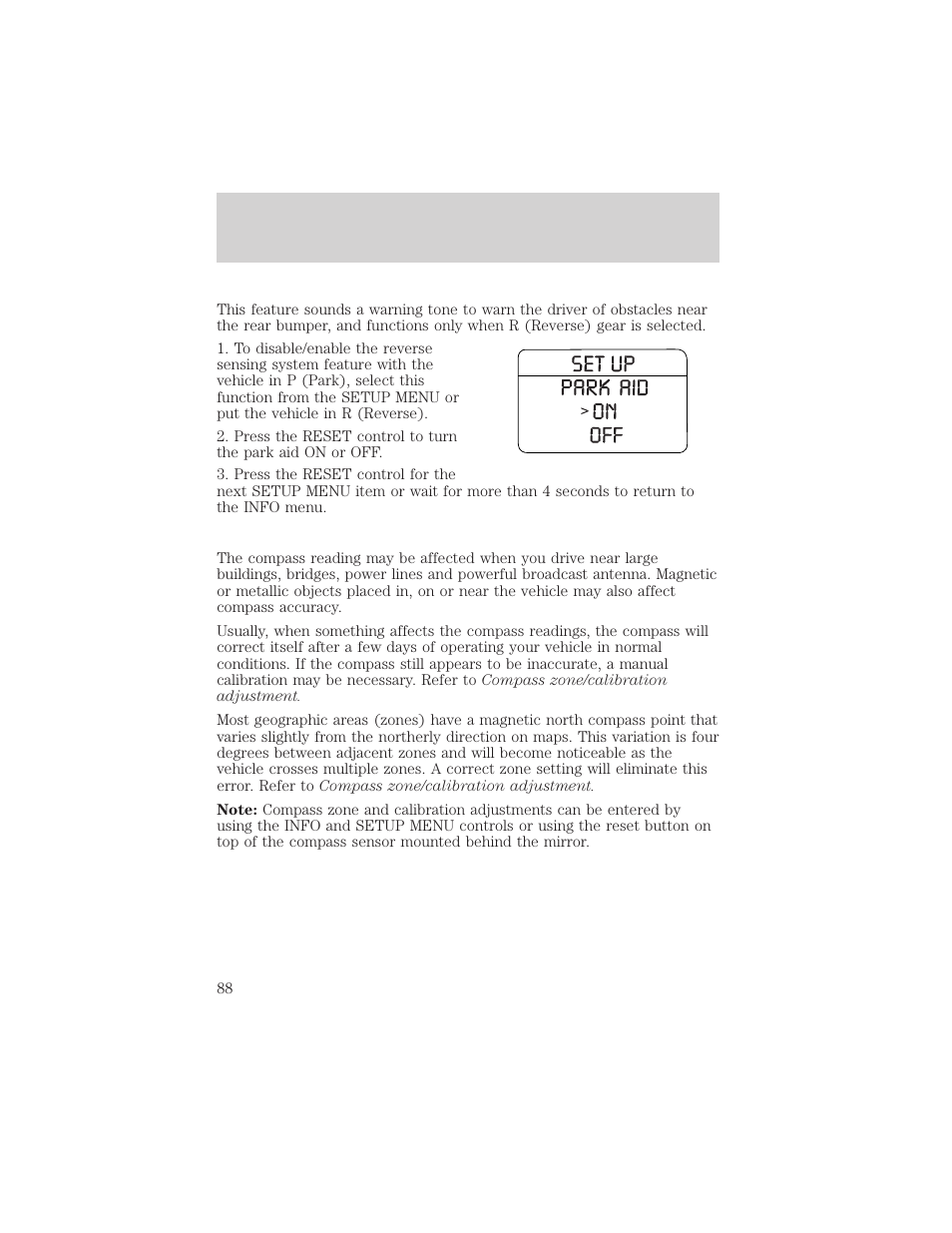 Driver controls | FORD 2006 Explorer v.1 User Manual | Page 88 / 328