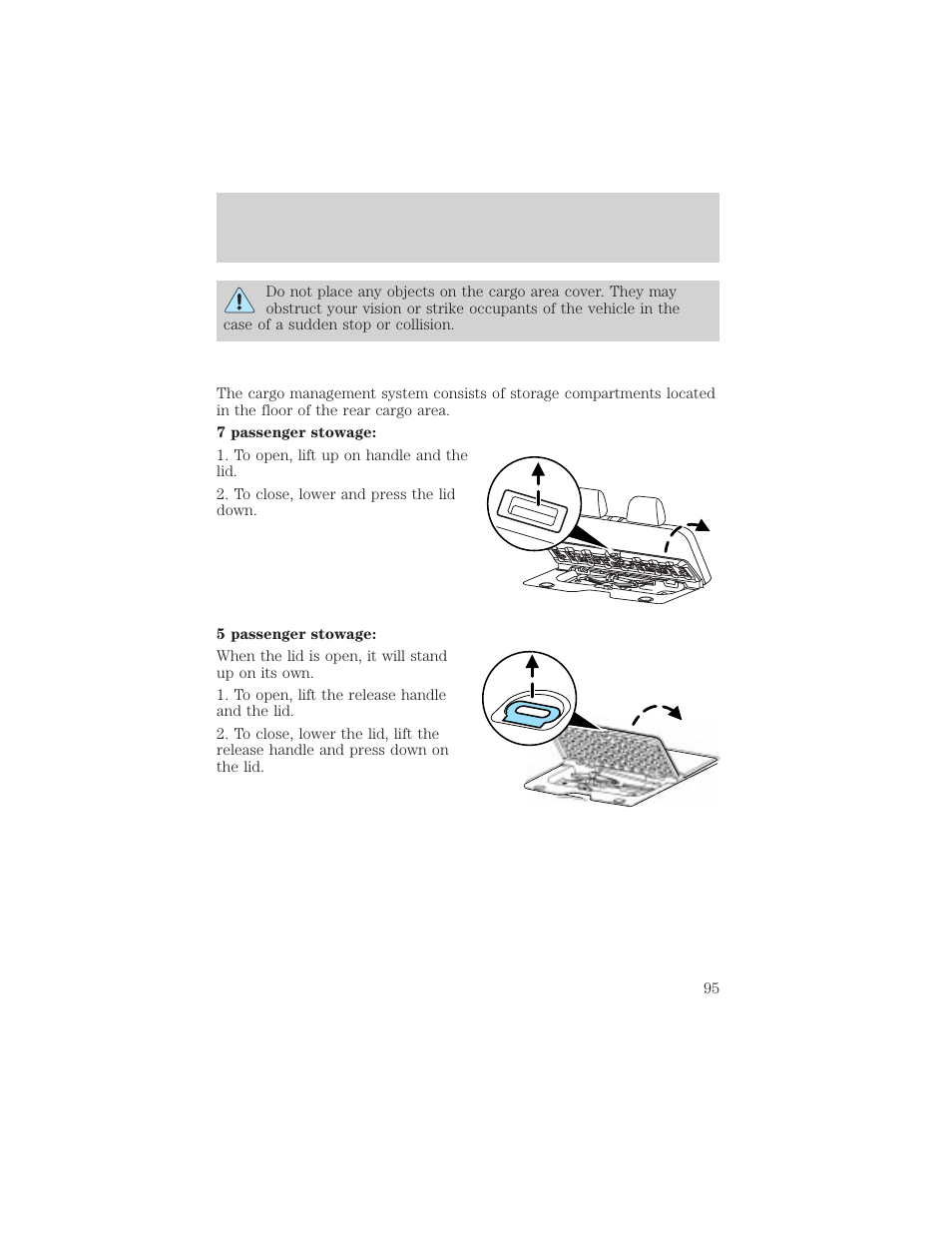 Driver controls | FORD 2006 Explorer v.1 User Manual | Page 95 / 328