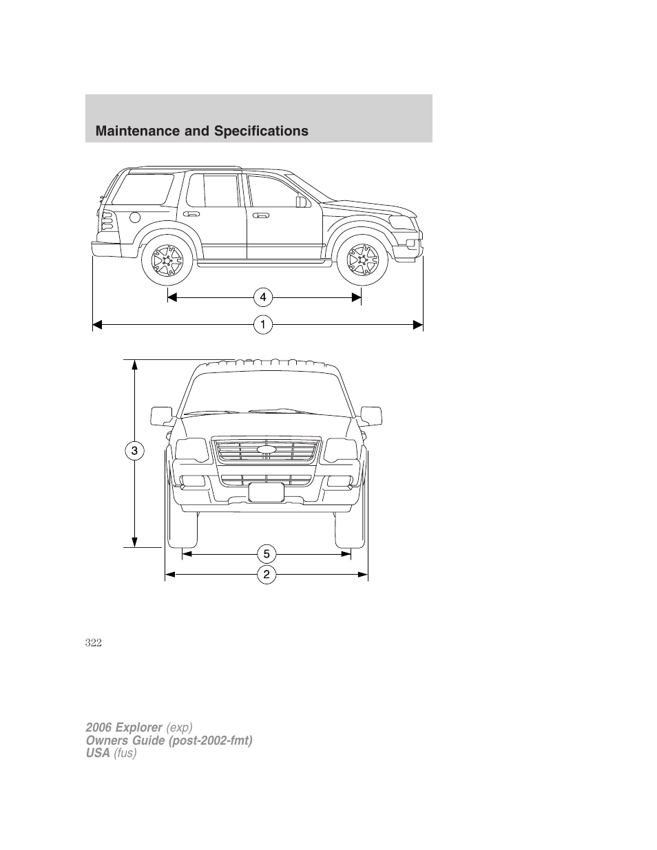 FORD 2006 Explorer v.2 User Manual | Page 322 / 336