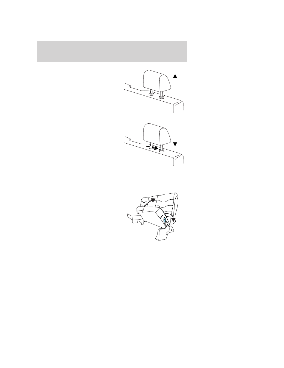 Folding up the rear seats (if equipped ), Seating and safety restraints | FORD 2006 F-150 v.1 User Manual | Page 116 / 336