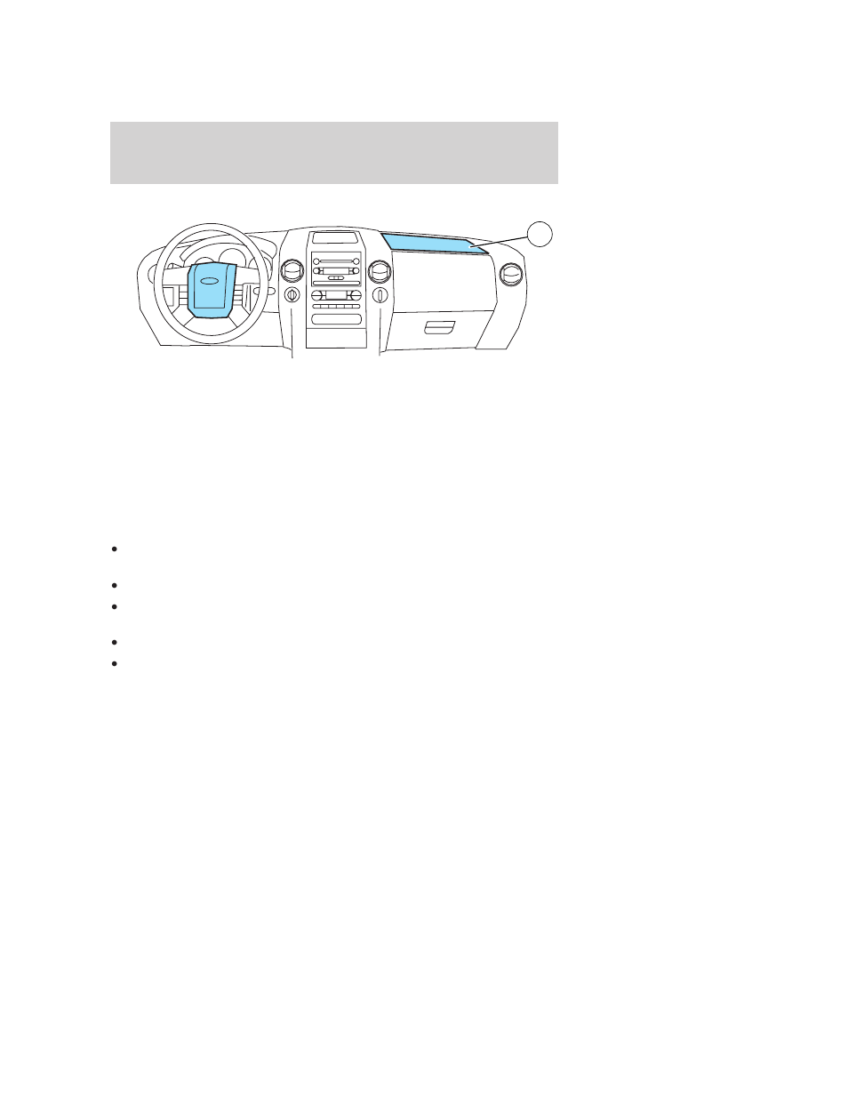 Airbag supplemental restraint system (srs), Airbags, Seating and safety restraints | FORD 2006 F-150 v.1 User Manual | Page 136 / 336