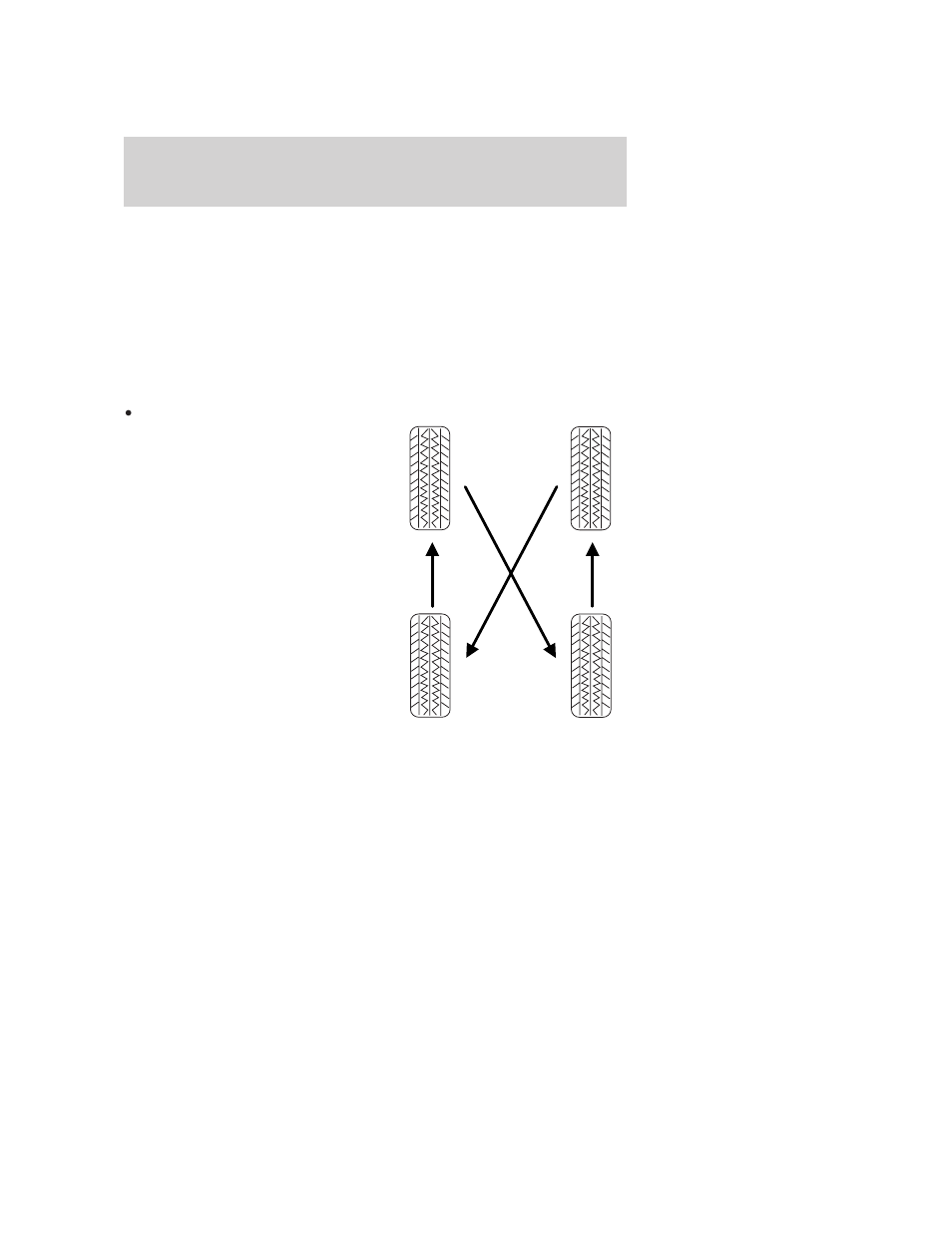 Tire rotation, Tires, wheels and loading | FORD 2006 F-150 v.1 User Manual | Page 174 / 336