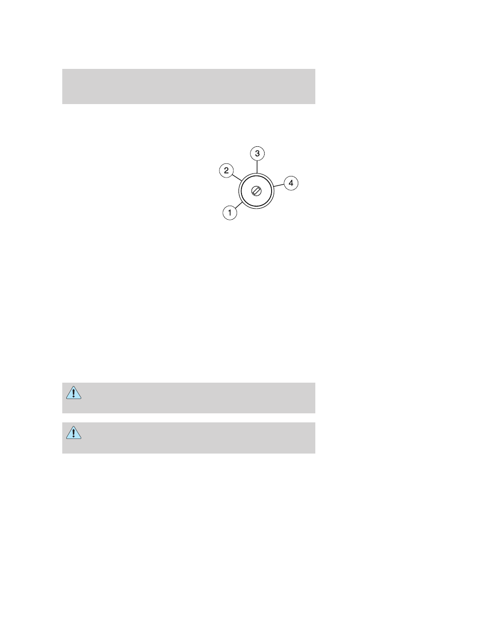Driving, Starting, Positions of the ignition | Preparing to start your vehicle | FORD 2006 F-150 v.1 User Manual | Page 201 / 336