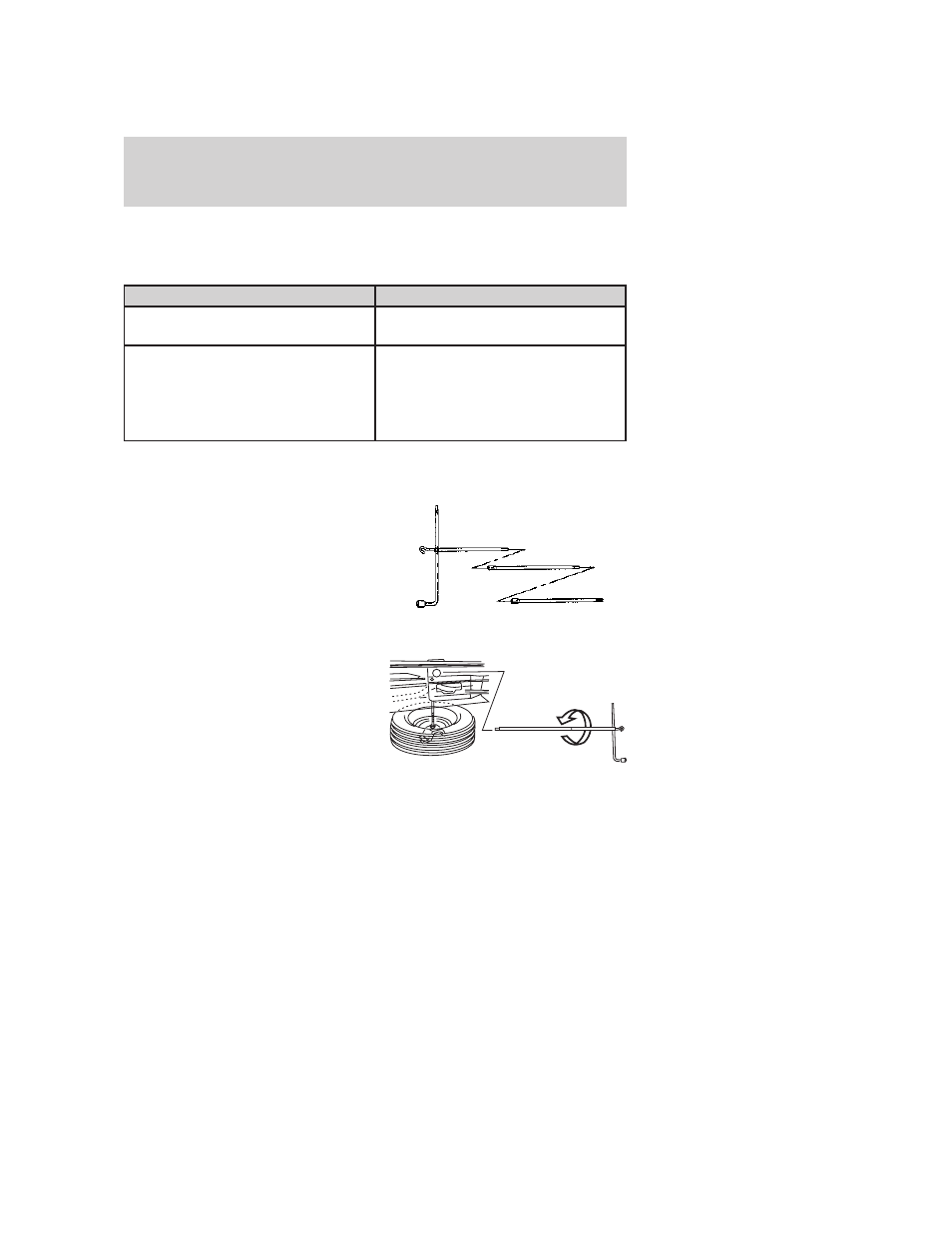 Location of the spare tire and tools, Removing the spare tire, Roadside emergencies | FORD 2006 F-150 v.1 User Manual | Page 246 / 336