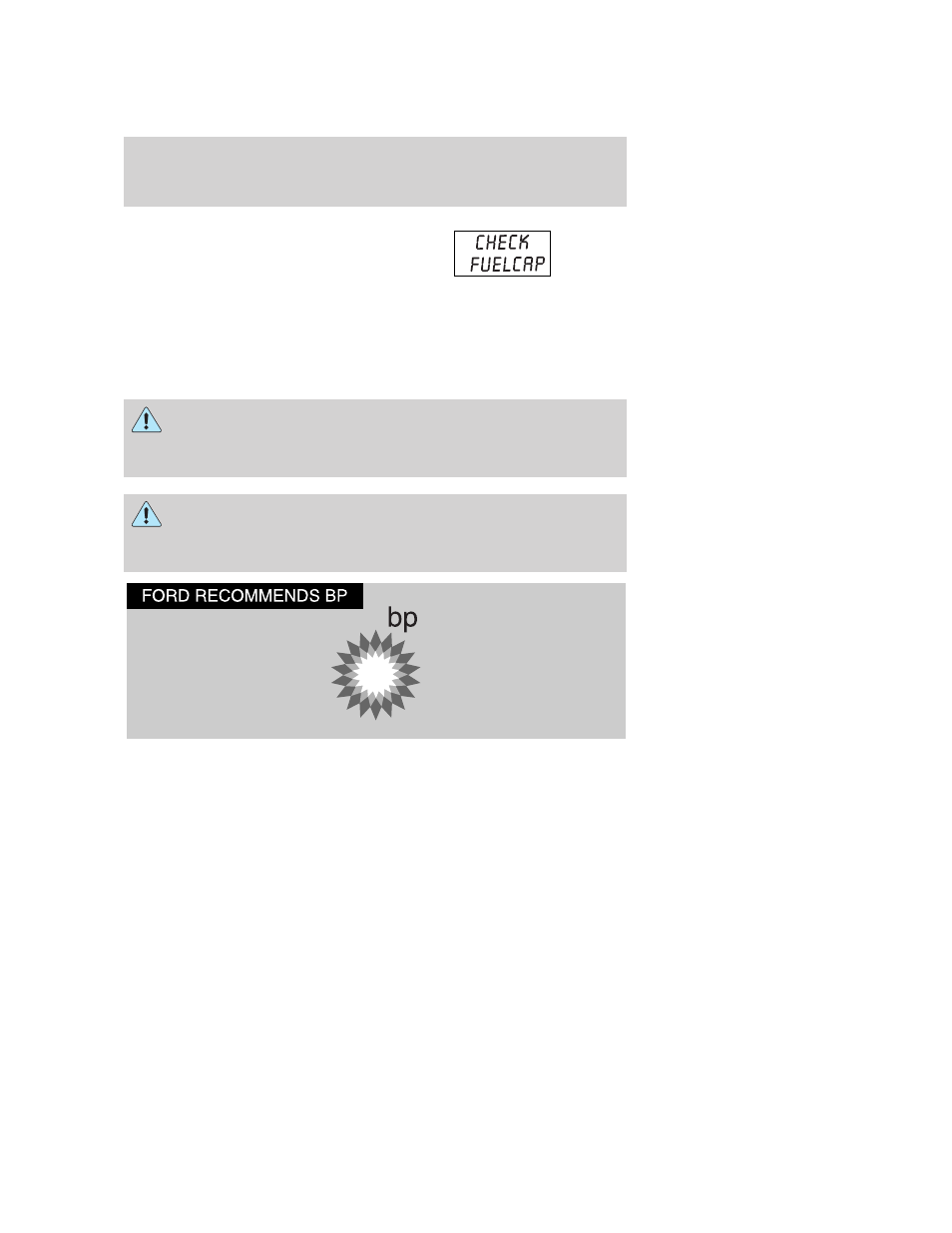 Choosing the right fuel, Maintenance and specifications | FORD 2006 F-150 v.1 User Manual | Page 295 / 336