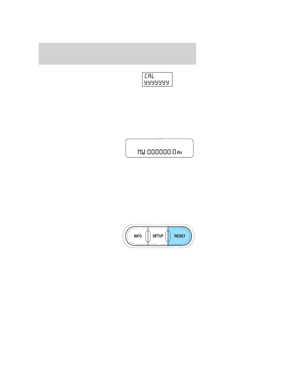 Message center (if equipped), Selectable features, Reset | Message center, Driver controls | FORD 2006 F-150 v.1 User Manual | Page 84 / 336