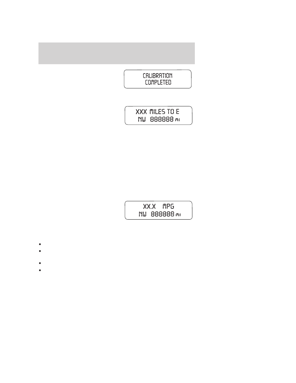 Distance to empty (dte), Average fuel economy (afe), Driver controls | FORD 2006 F-150 v.1 User Manual | Page 87 / 336