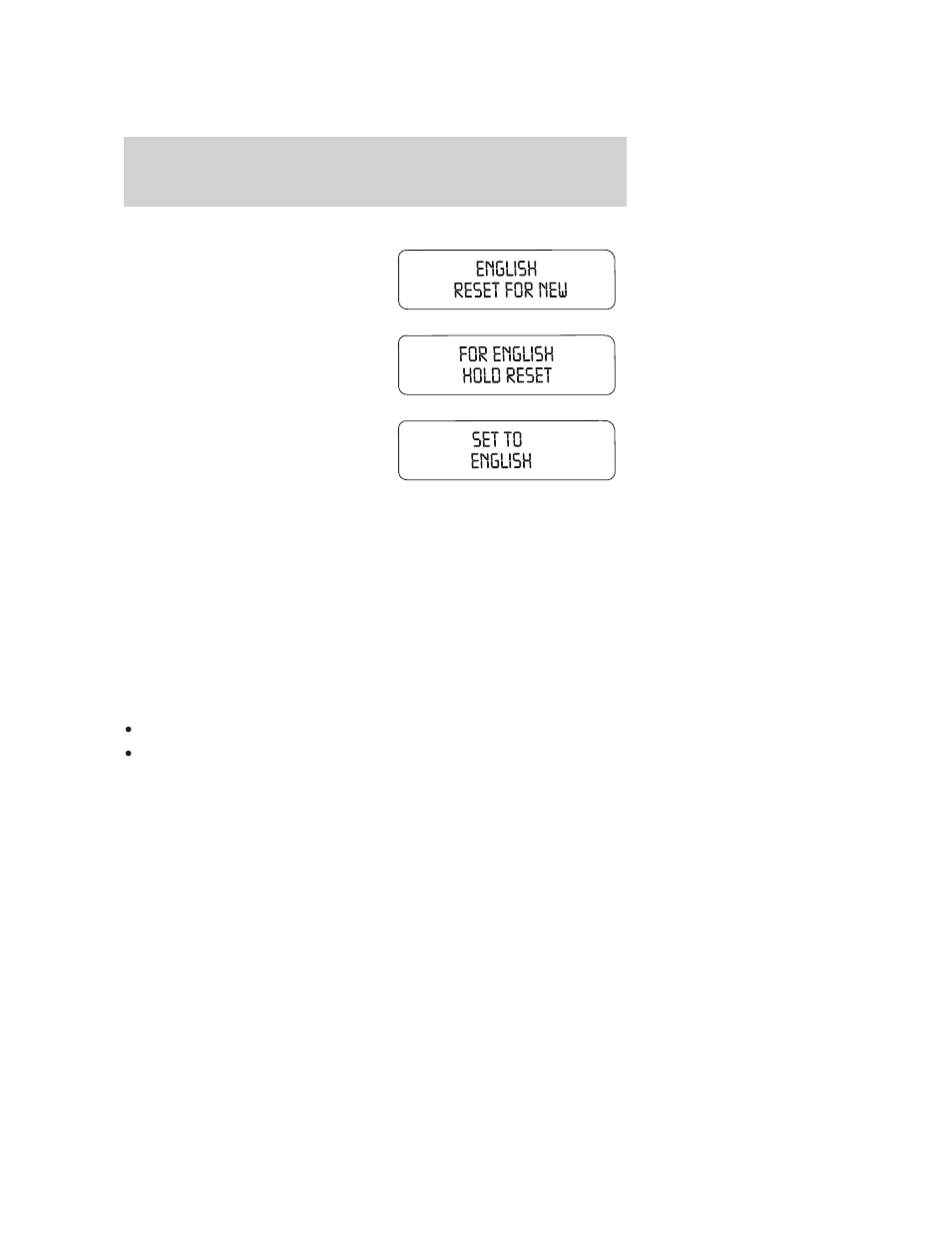 Language, System warnings, Driver controls | FORD 2006 F-150 v.1 User Manual | Page 90 / 336