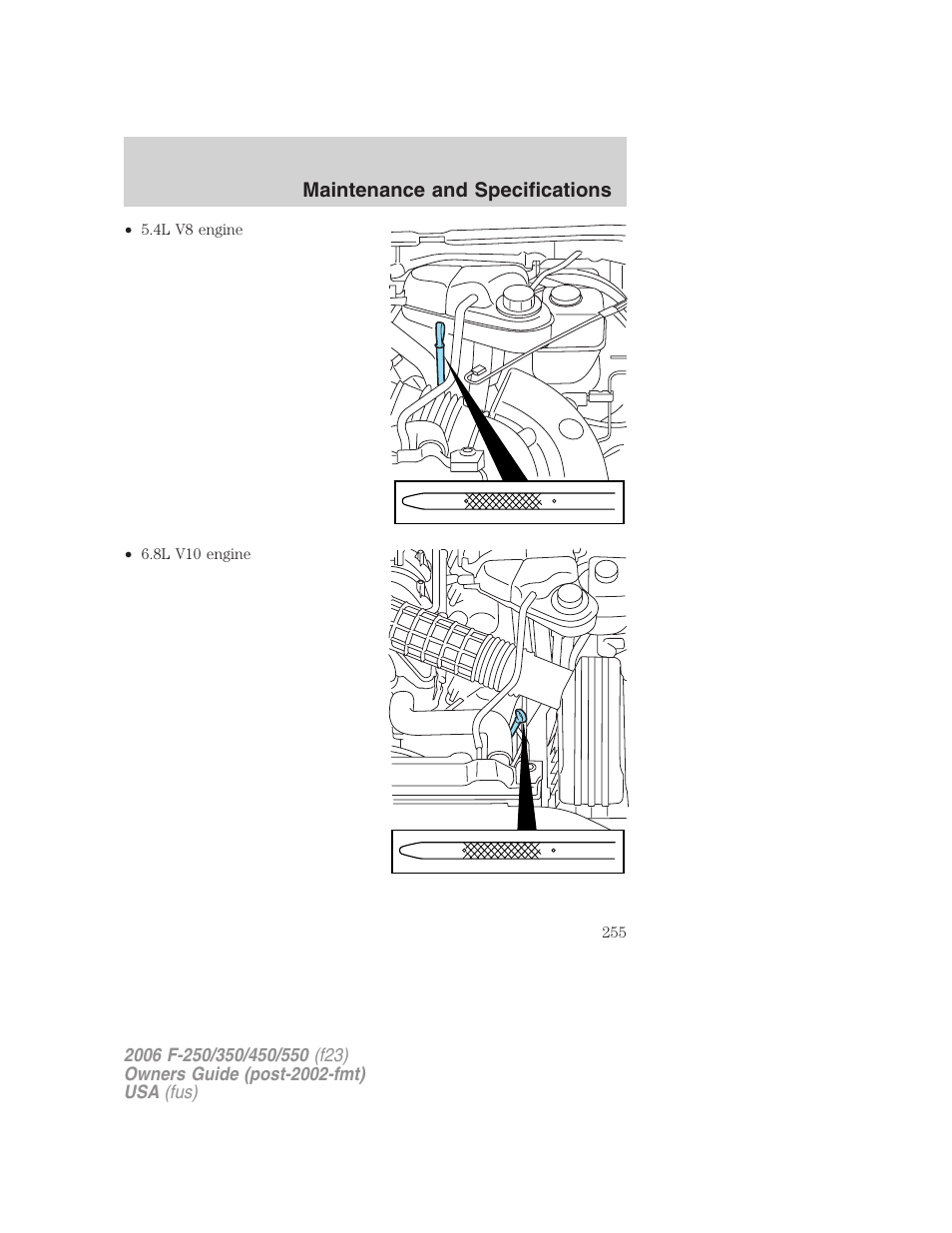 FORD 2006 F-550 v.1 User Manual | Page 255 / 312