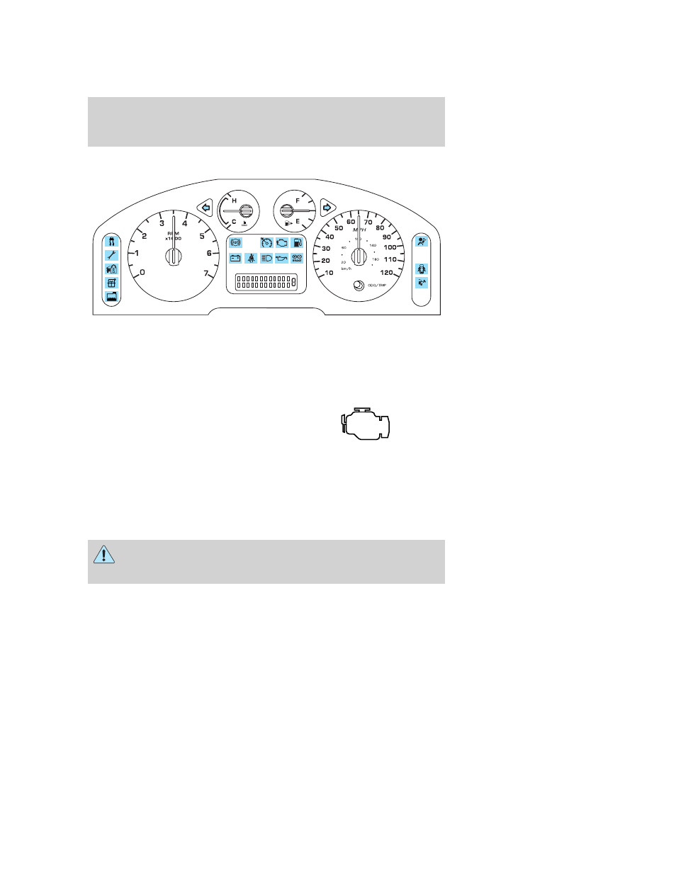 Instrument cluster, Warning lights and chimes, Warning and control lights | FORD 2006 Freestyle v.2 User Manual | Page 10 / 288
