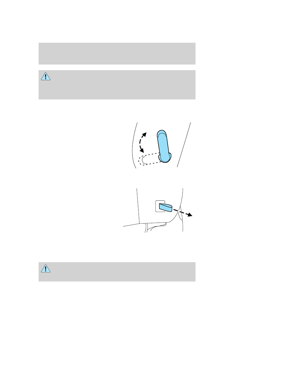 Using the manual lumbar support (if equipped), Folding down the front passenger seatback, Seating and safety restraints | FORD 2006 Freestyle v.2 User Manual | Page 107 / 288