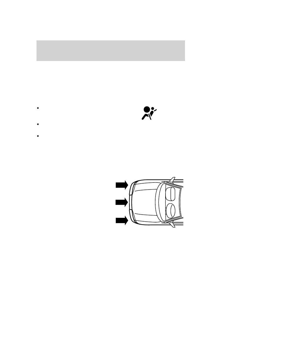 Determining if the system is operational, Seating and safety restraints | FORD 2006 Freestyle v.2 User Manual | Page 135 / 288