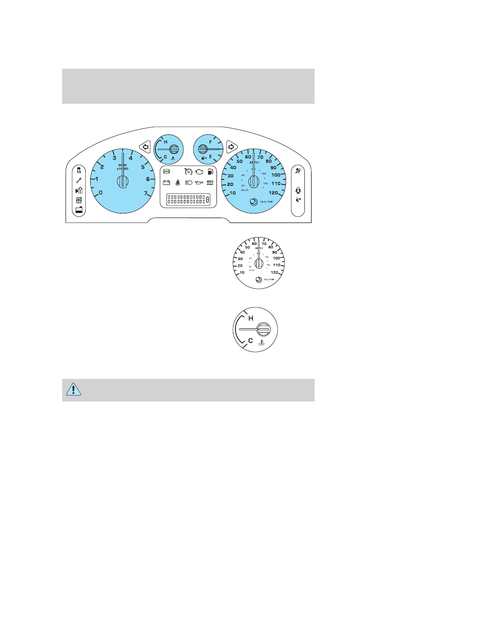 Gauges, Instrument cluster | FORD 2006 Freestyle v.2 User Manual | Page 14 / 288