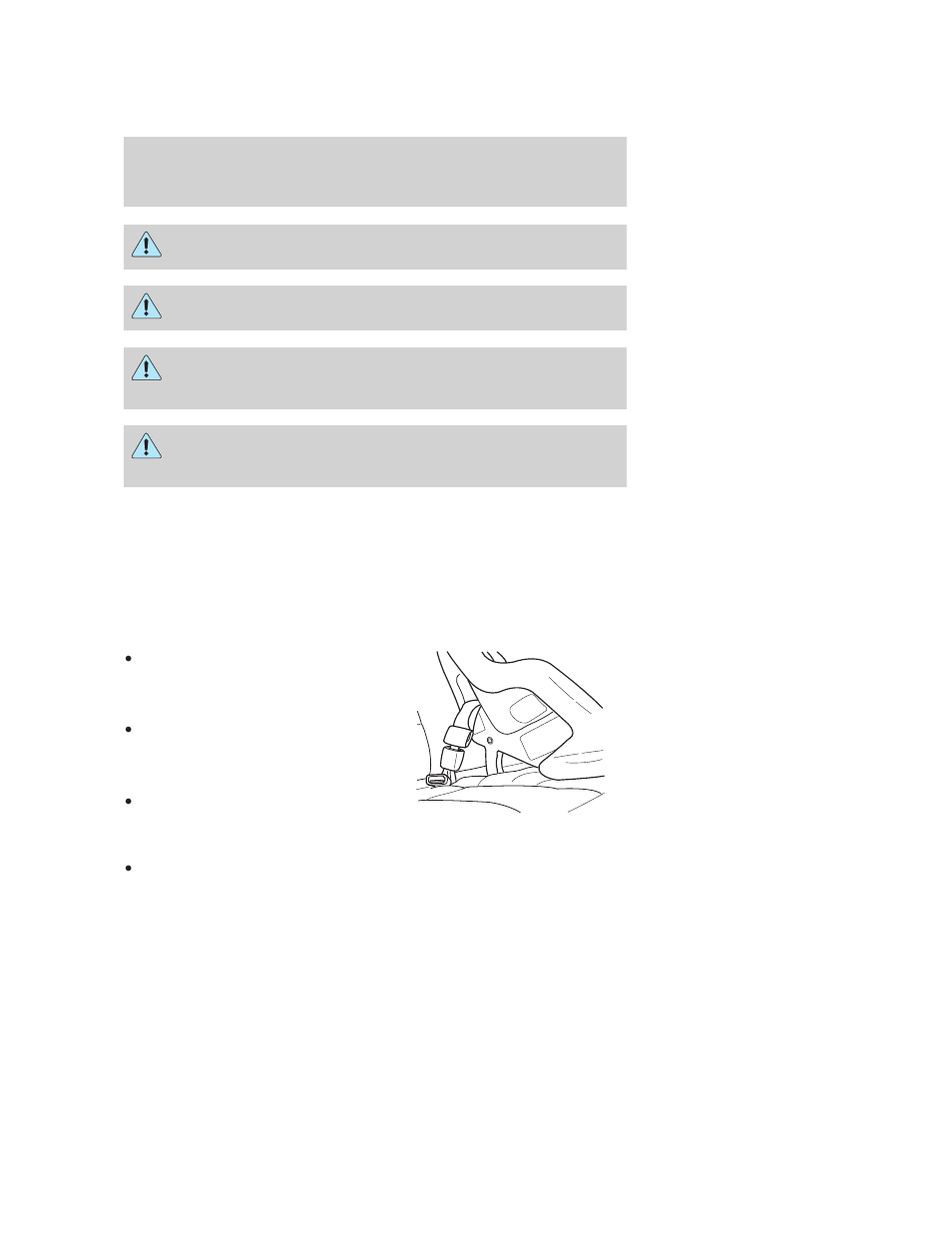 Safety seats for children, Child and infant or child safety seats, Seating and safety restraints | FORD 2006 Freestyle v.2 User Manual | Page 150 / 288