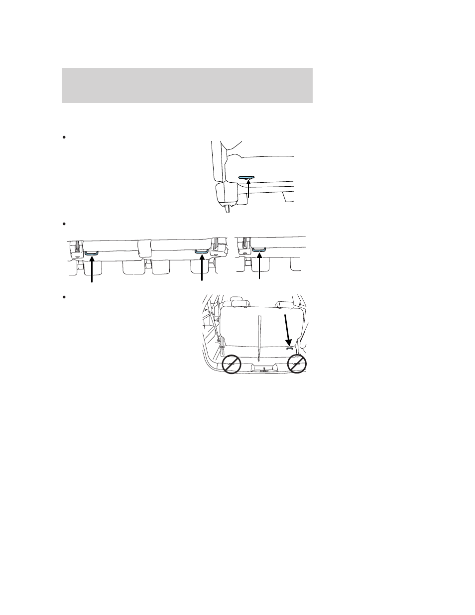 Rear seating positions, Seating and safety restraints | FORD 2006 Freestyle v.2 User Manual | Page 158 / 288