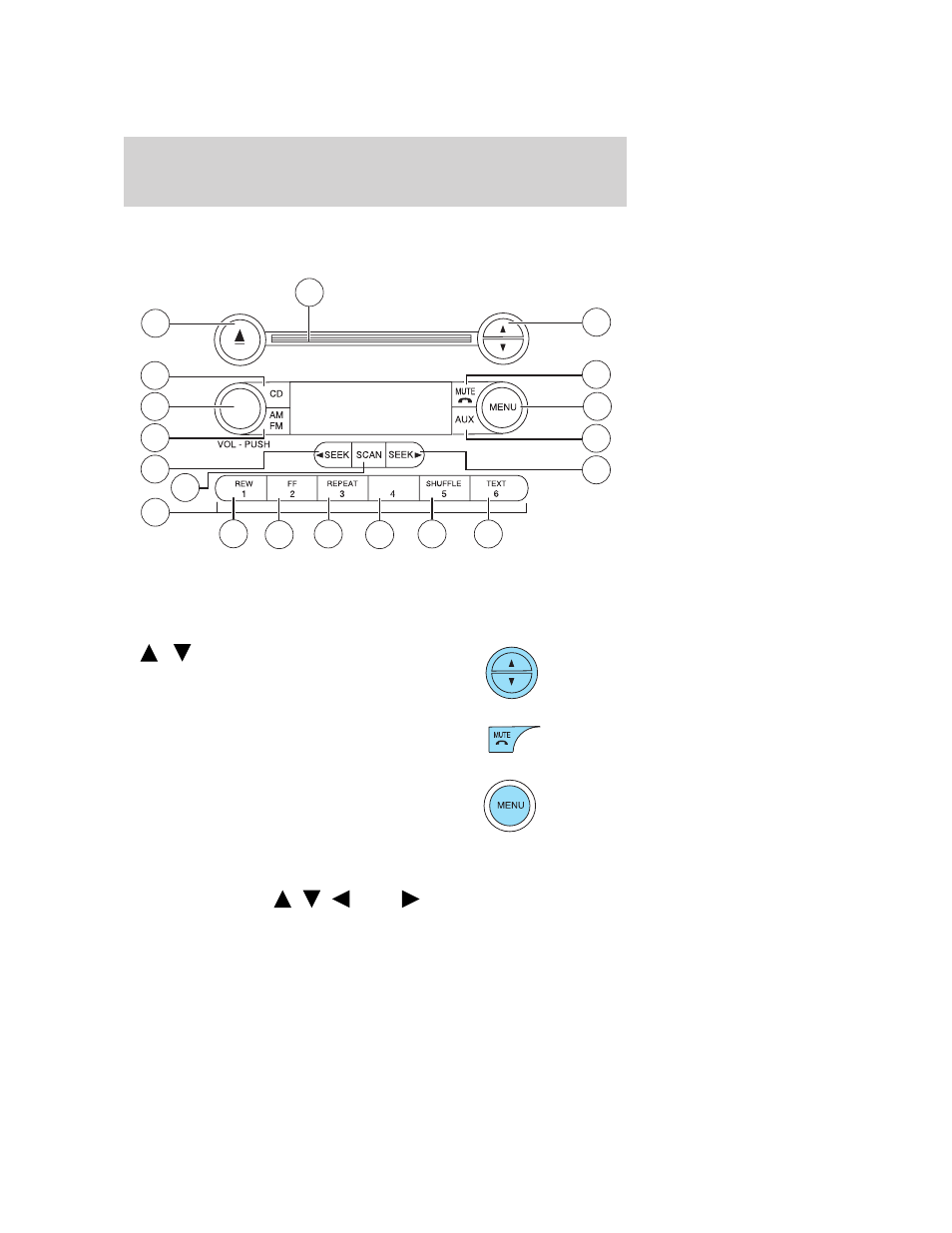 Entertainment systems, Audio systems, Am/fm stereo/ single cd sound system (if equipped) | Am/fm stereo with cd | FORD 2006 Freestyle v.2 User Manual | Page 17 / 288