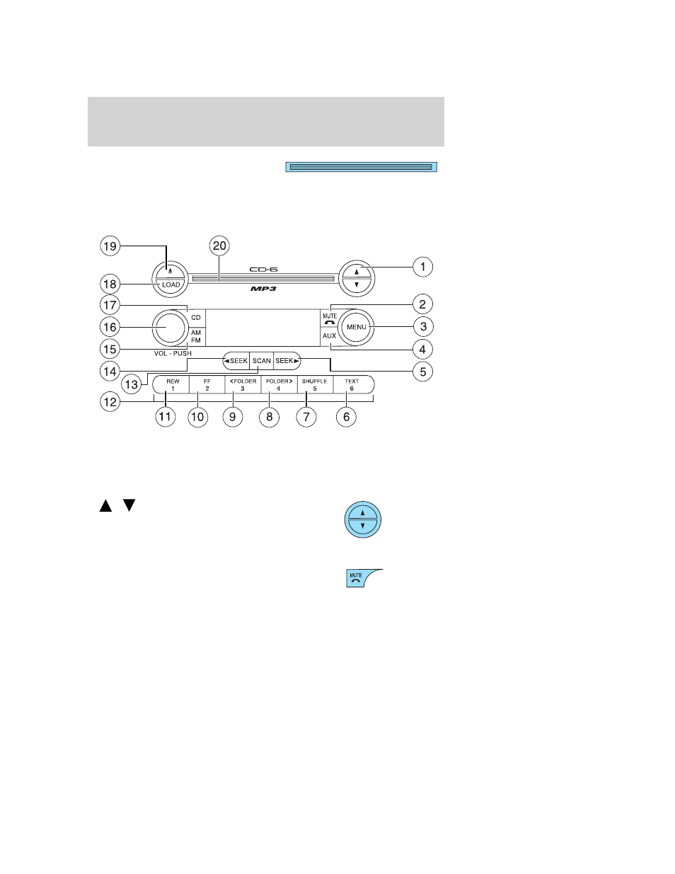 Am/fm stereo with in-dash six cd, Entertainment systems | FORD 2006 Freestyle v.2 User Manual | Page 20 / 288