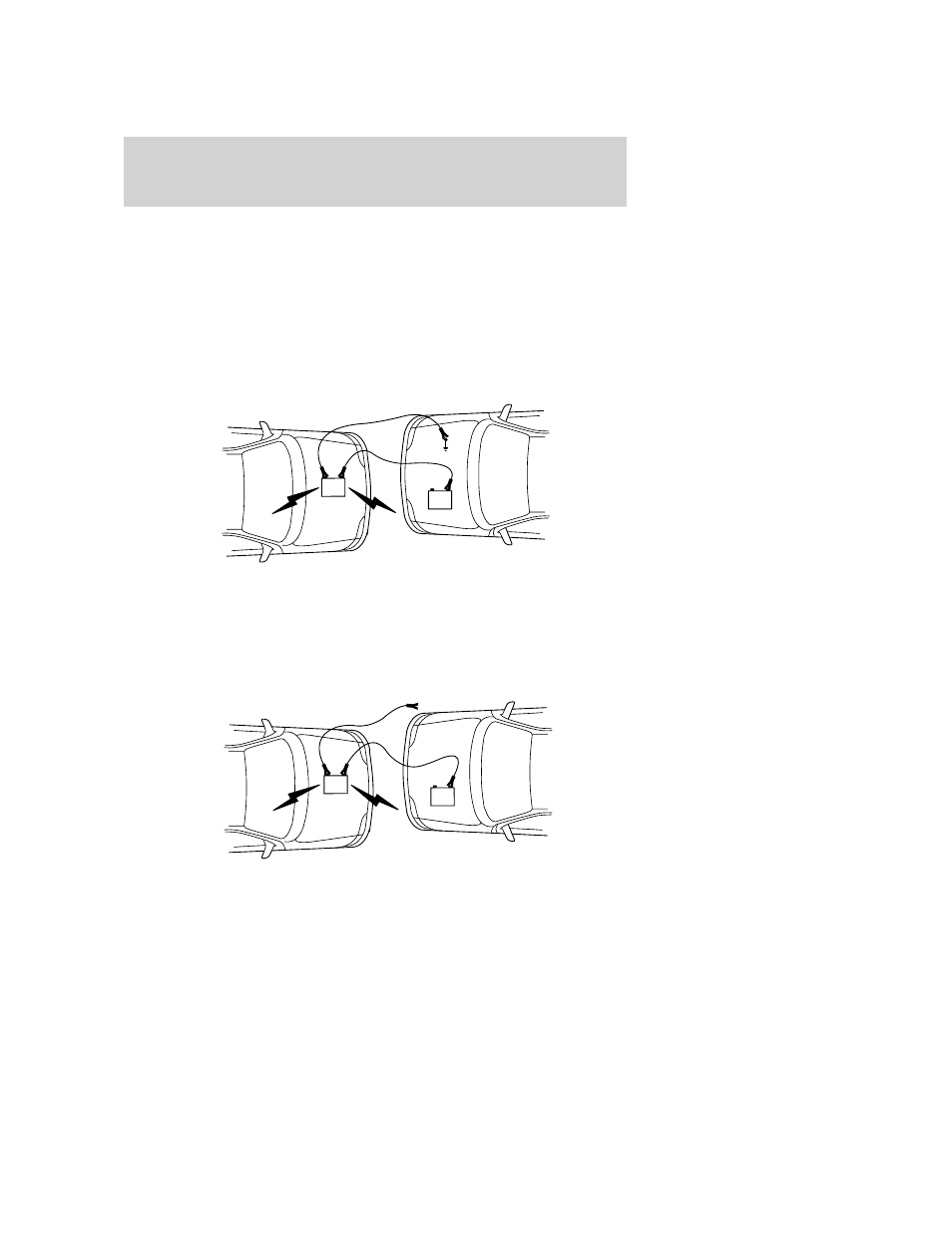 Jump starting, Removing the jumper cables, Roadside emergencies | FORD 2006 Freestyle v.2 User Manual | Page 225 / 288