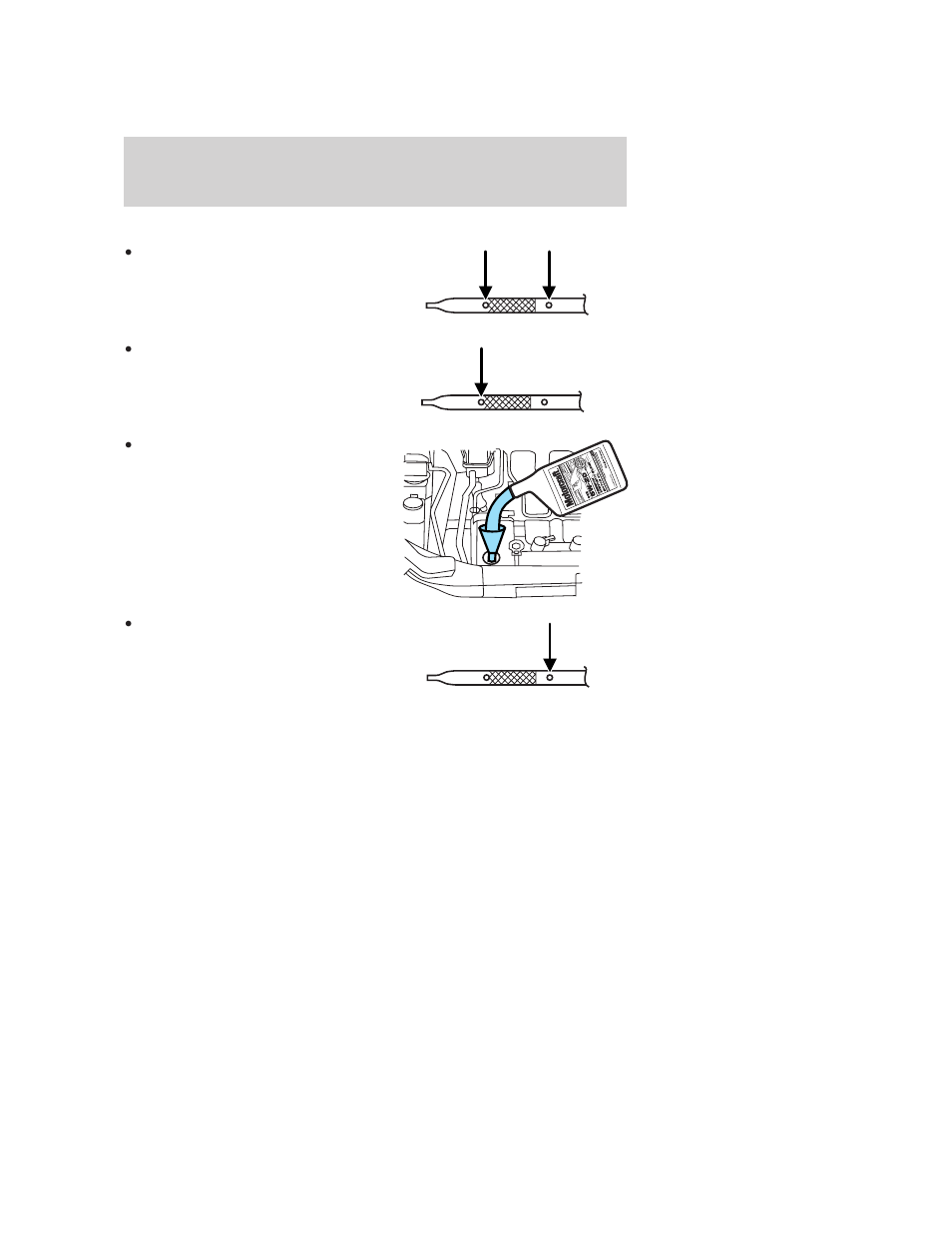 Adding engine oil, Maintenance and specifications | FORD 2006 Freestyle v.2 User Manual | Page 248 / 288