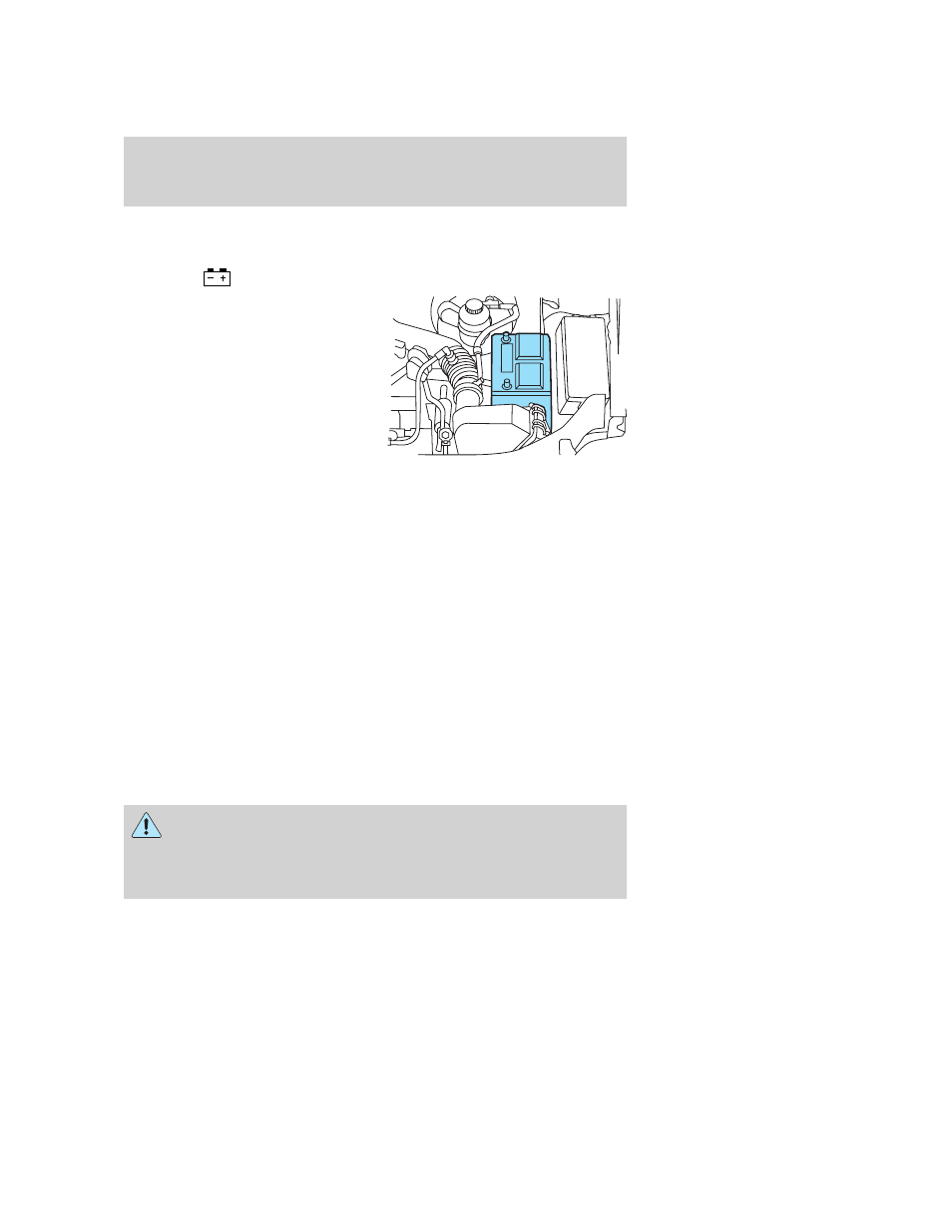 Battery, Maintenance and specifications | FORD 2006 Freestyle v.2 User Manual | Page 250 / 288