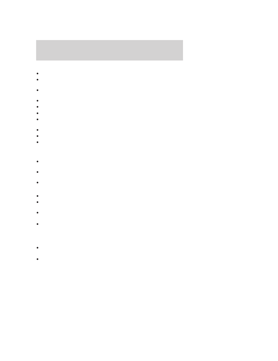 Habits, Maintenance, Conditions | Maintenance and specifications | FORD 2006 Freestyle v.2 User Manual | Page 265 / 288