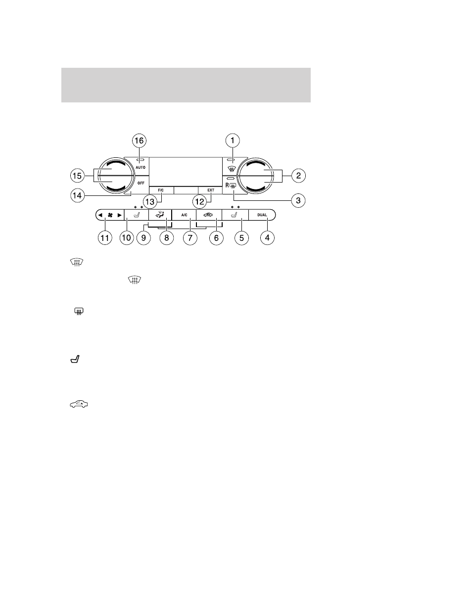 Climate controls | FORD 2006 Freestyle v.2 User Manual | Page 44 / 288