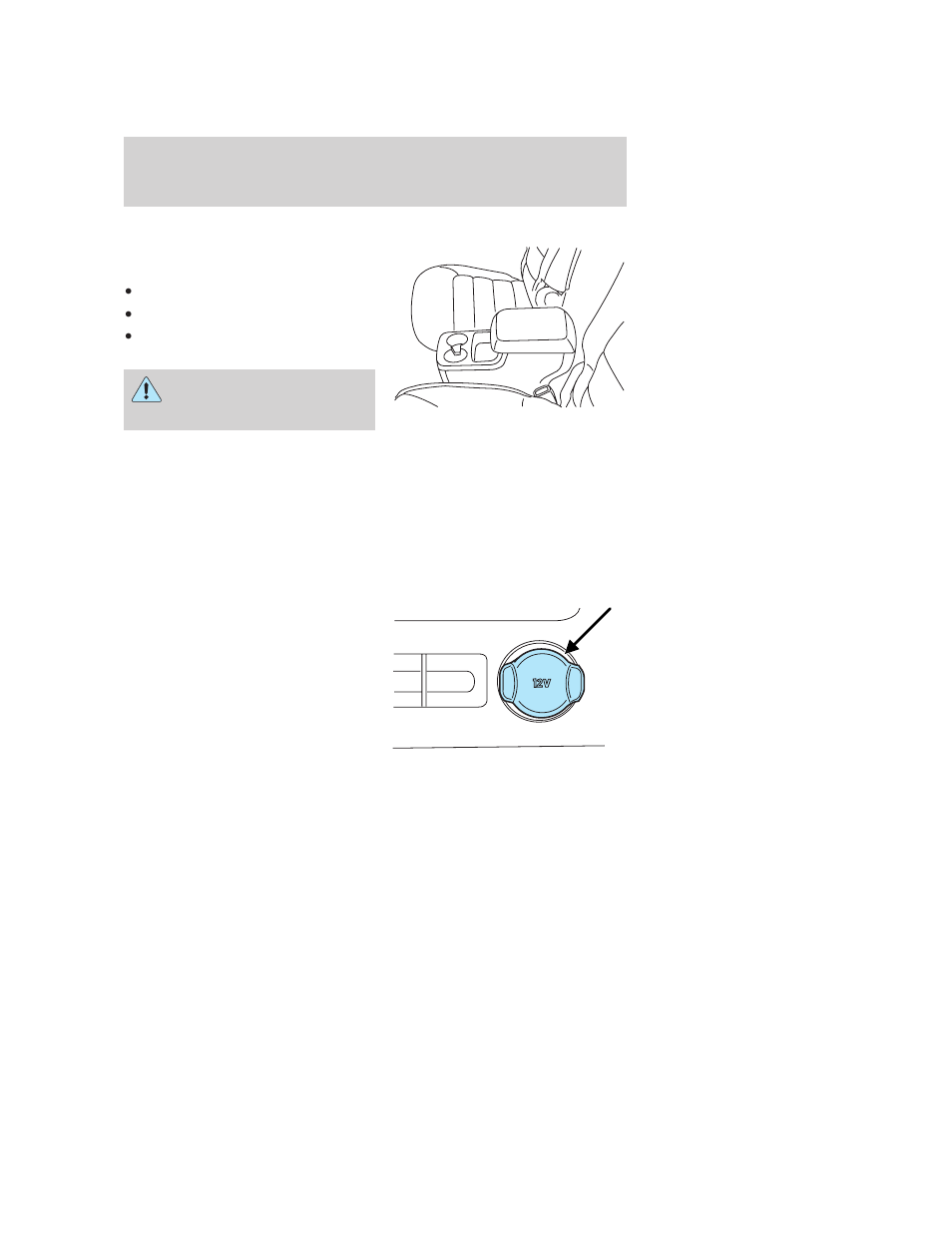 Auxiliary power point (12vdc), Driver controls | FORD 2006 Freestyle v.2 User Manual | Page 65 / 288