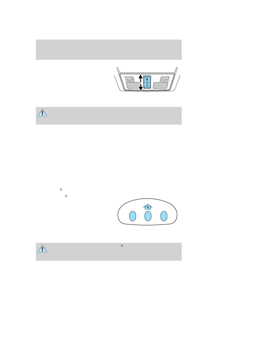 Homelink wireless control system (if equipped), Driver controls | FORD 2006 Freestyle v.2 User Manual | Page 74 / 288