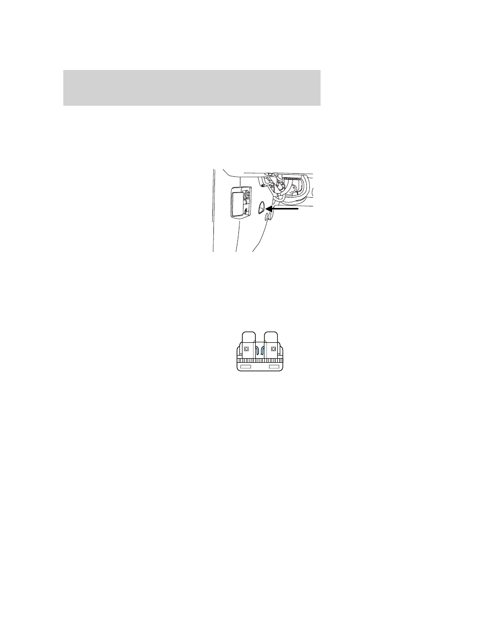 Fuel pump shut-off switch, Fuses and relays, Fuses | Roadside emergencies | FORD 2006 Mustang v.2 User Manual | Page 161 / 248