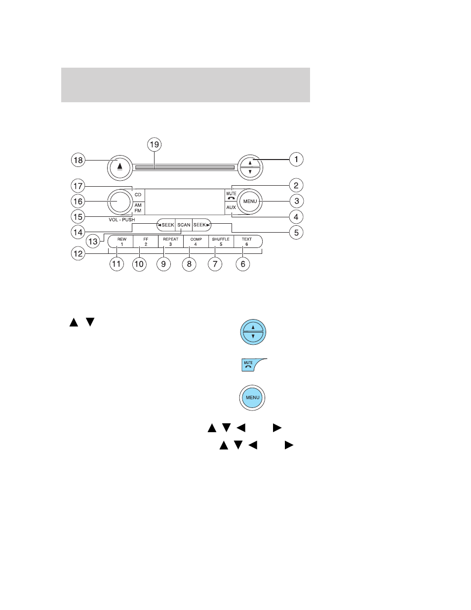 Entertainment systems, Audio systems, Am/fm stereo/ single cd sound system (if equipped) | Am/fm stereo with cd | FORD 2006 Mustang v.2 User Manual | Page 19 / 248