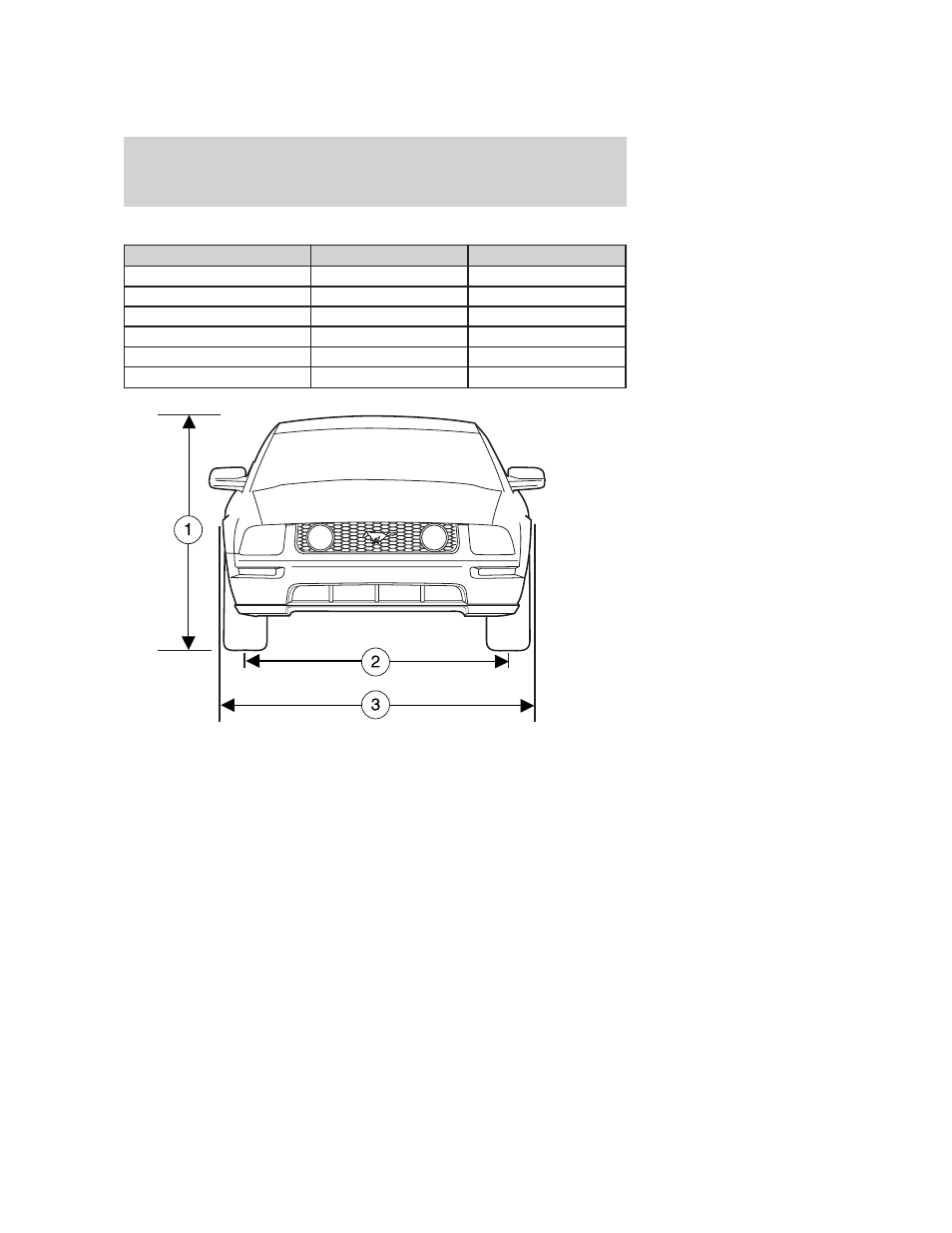 Vehicle dimensions, Maintenance and specifications | FORD 2006 Mustang v.2 User Manual | Page 231 / 248