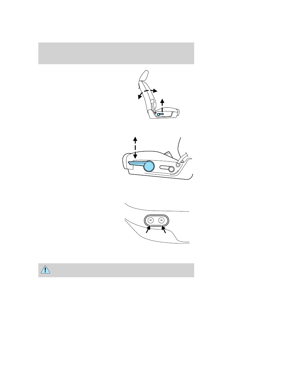 Four-way seat adjust (driver side only), Using the power lumbar support (if equipped), Adjusting the front power seat (if equipped) | Seating and safety restraints | FORD 2006 Mustang v.2 User Manual | Page 76 / 248