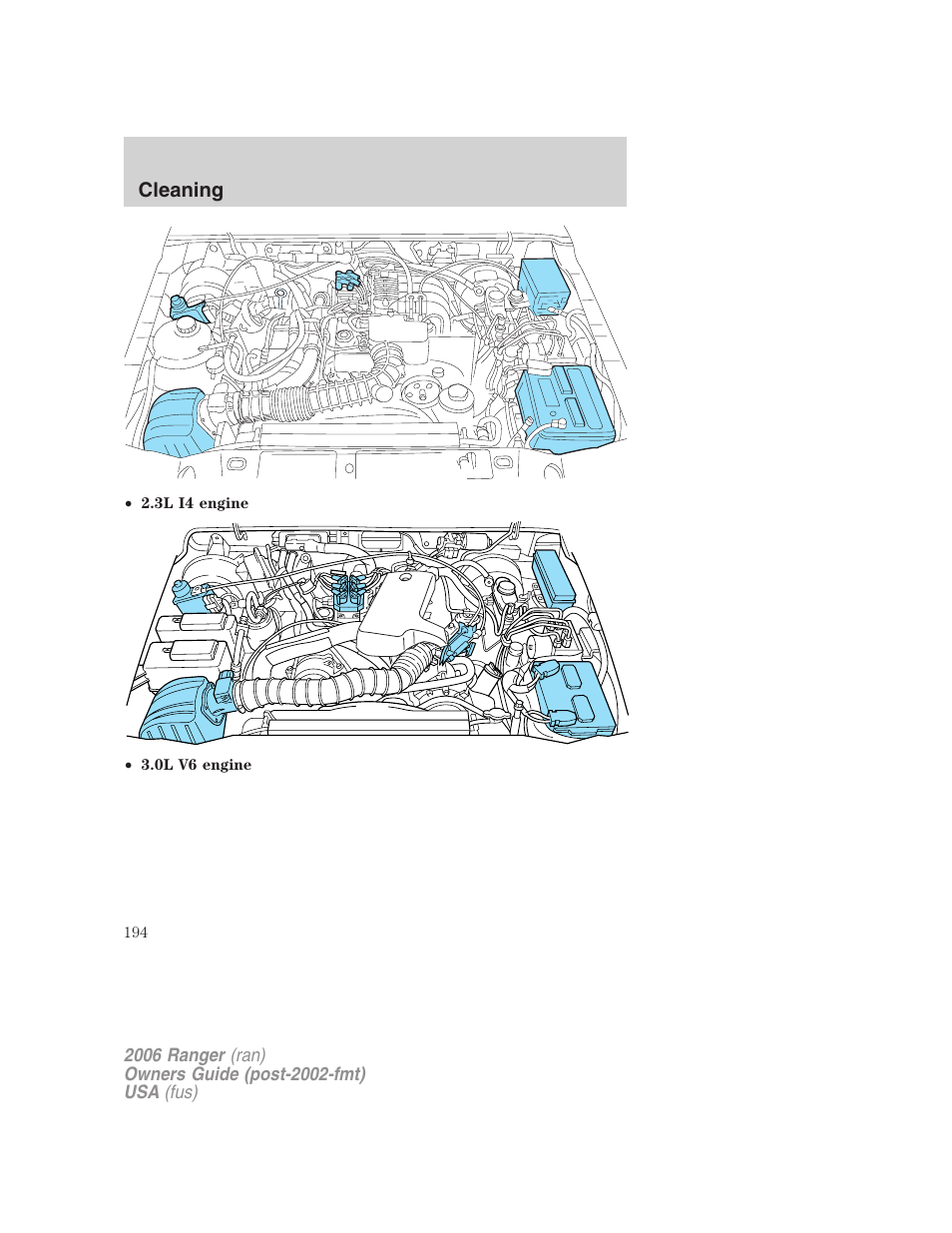 FORD 2006 Ranger v.1 User Manual | Page 194 / 256