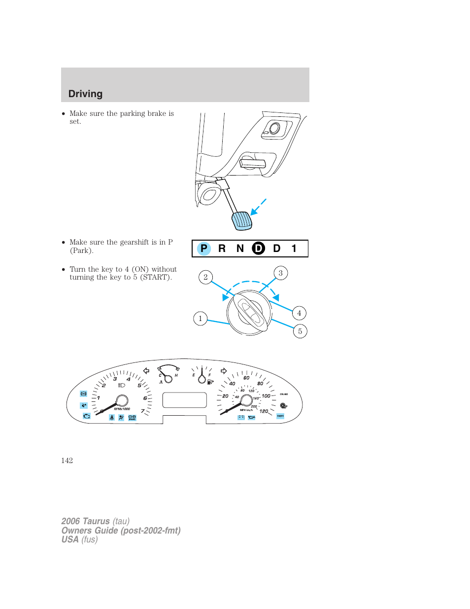 FORD 2006 Taurus User Manual | Page 142 / 232