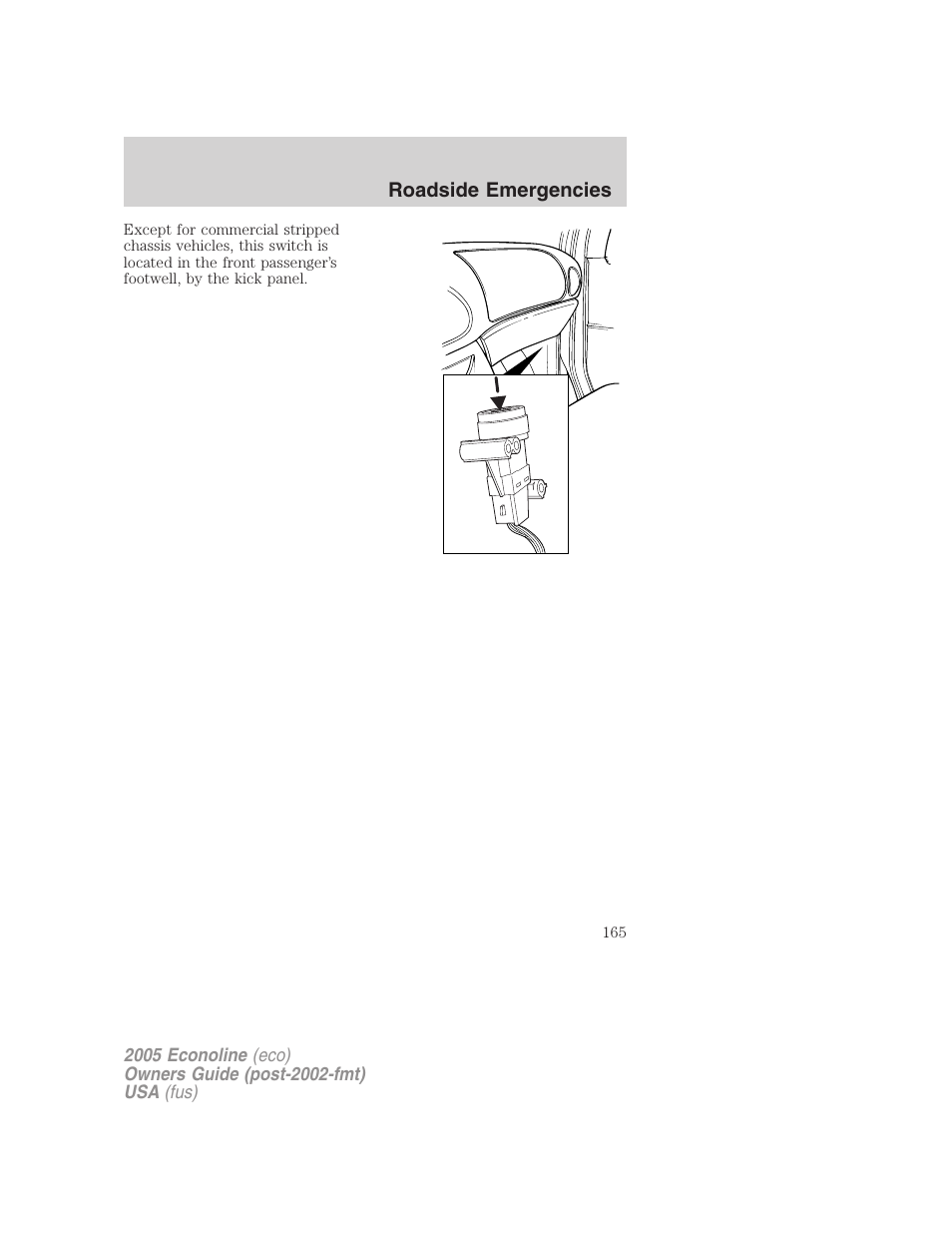FORD 2005 E-450 v.3 User Manual | Page 165 / 248