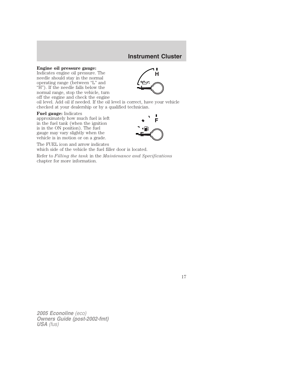 FORD 2005 E-450 v.3 User Manual | Page 17 / 248